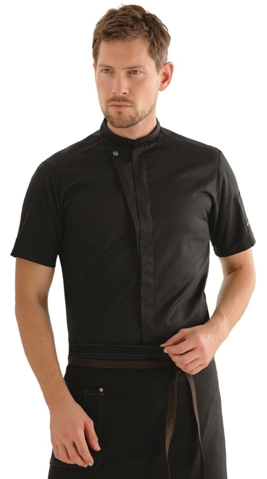 Kokkejakke 23516 Svart, Unisex, Kentaur