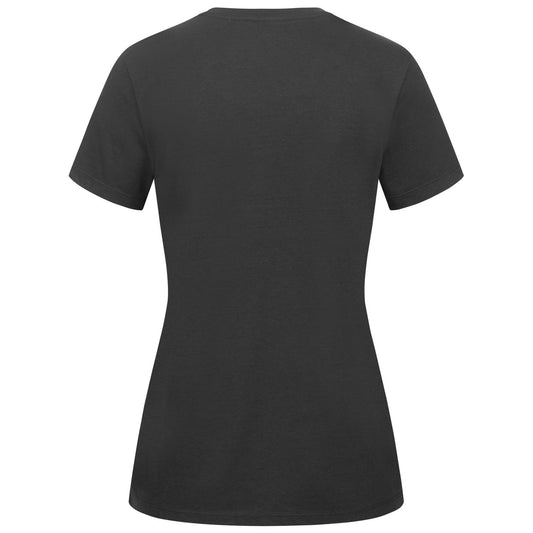 T-skjorte Dame, Svart, Motion Tex Plus, 7051, Nitras