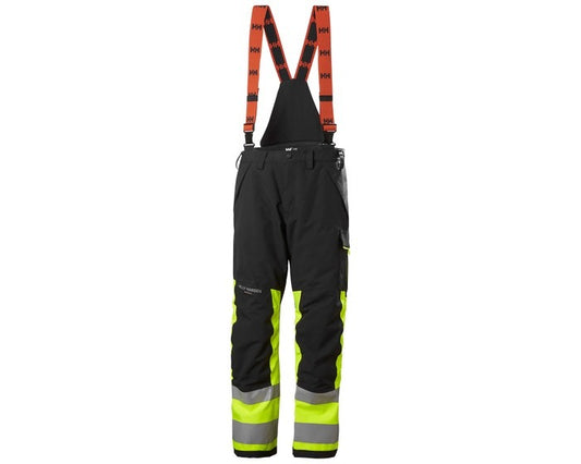 Skallbukse Alna 2.0 Hi Vis vanntett med seler, Kl 1, 71492 Helly Hansen