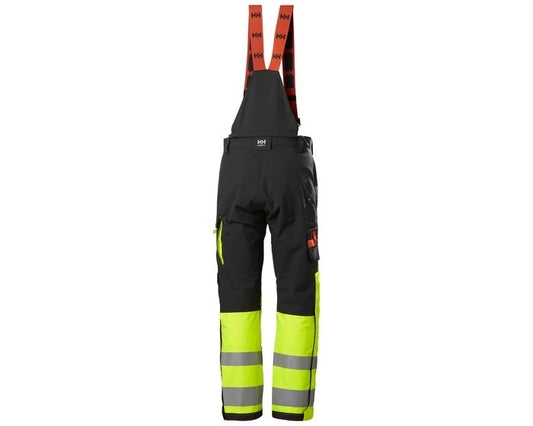 Skallbukse Alna 2.0 Hi Vis vanntett med seler, Kl 1, 71492 Helly Hansen