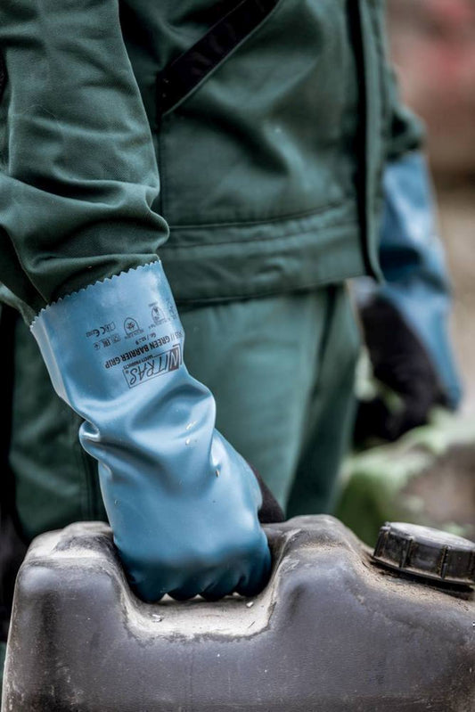 Hansker 3455, Kjemisk Beskyttelse Green